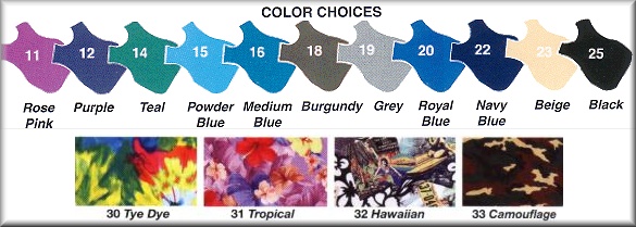 Wolf Apron Colors