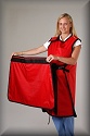 Female pregnancy lead aprons!